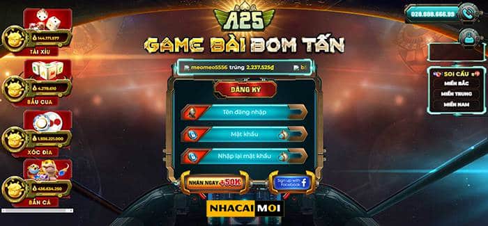 Câu hỏi về trang web game Kimsa - Kimsa